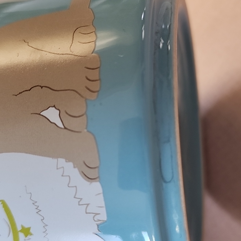 John Barlett ceramic cats with glasses graphic coffee mug 16 fl oz - Picture 12 of 12
